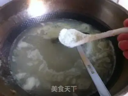 Make Yellow fish noodles step 7