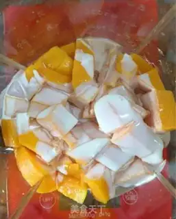 Make Mango pudding free step 1