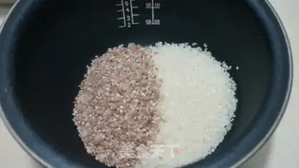 Make Red rice rice rice step 0