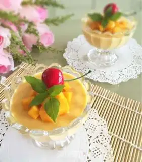 Make Mango pudding free step 8