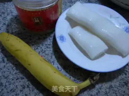 Make Banana pastry step 0