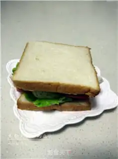 Make Egg ham sandwich step 10