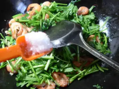 Make Shrimp sashimi step 8