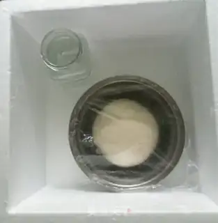 Make Homemade milk yellow bag step 11