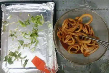 Make Orléans roasted squid step 4