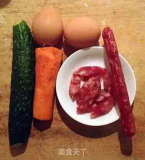 Make Breakfast of fruit omelet step 4