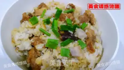 Make Potato-head mushroom rice step 6