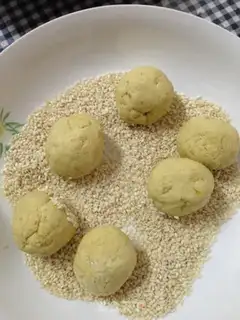 Make Nasty potato rice cake step 5