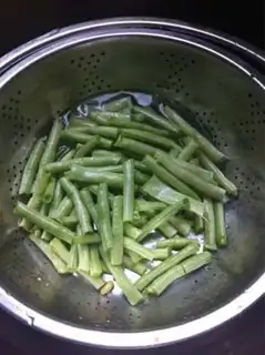 Make Three bean bean noodles step 0
