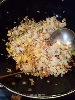 Make Nutritional fried rice step 3