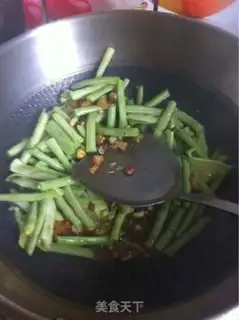 Make Three bean bean noodles step 6