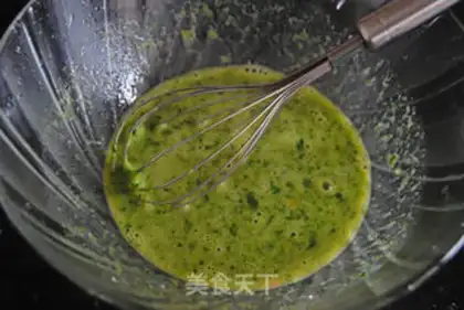 Make Spinach egg rolls step 1