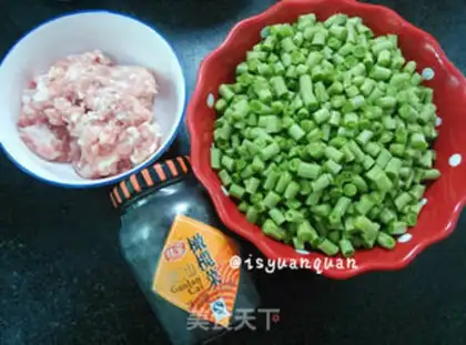 Make Meatloaf, soybeans step 0