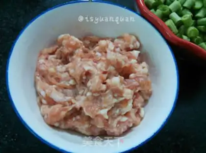 Make Meatloaf, soybeans step 1