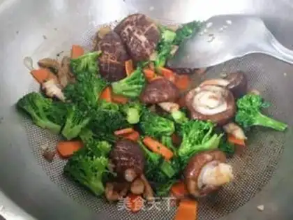 Make Orchid mushrooms step 7
