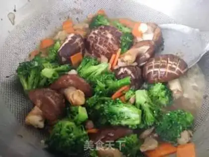 Make Orchid mushrooms step 8