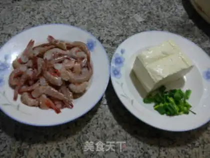 Make Shrimp tofu step 0