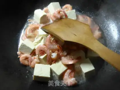 Make Shrimp tofu step 4