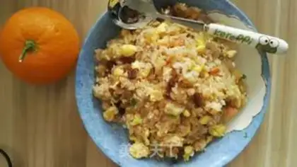 Make Shrimp sauce fried rice step 10