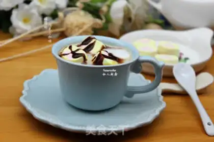 Make Hot chocolate coffee step 7