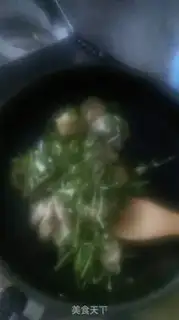 Make The cilantro noodles step 3