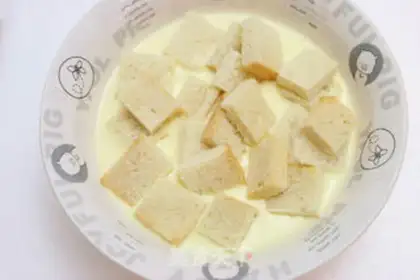 Make English bread pudding step 7
