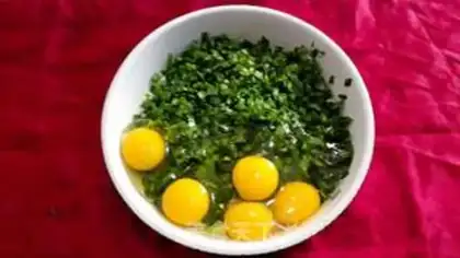 Make Eggs from the casserole step 4