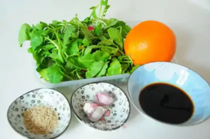 Make Orange juice radish step 0