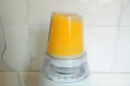 Make Orange juice radish step 3