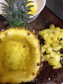 Make Pineapple octopus step 6