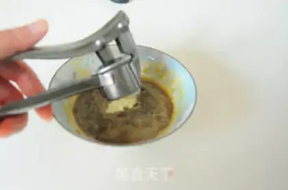 Make Orange juice radish step 5
