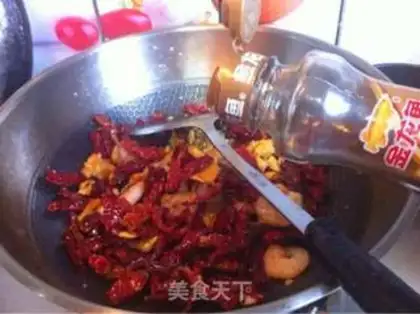 Make Spicy shrimp fried eggs step 9