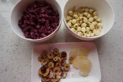Make Beauty and sweet soup step 2