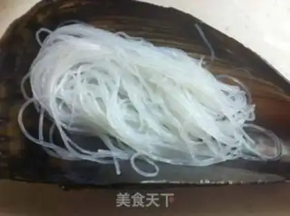 Make Garlic fan steam tape step 4