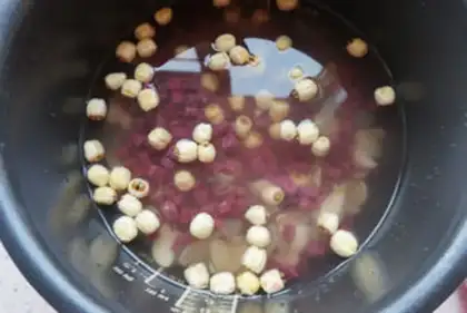Make Beauty and sweet soup step 4