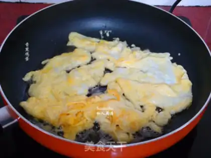 Make Cream fried eggs step 3