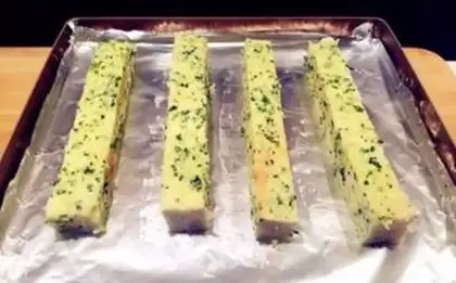 Make Garlic toast step 4