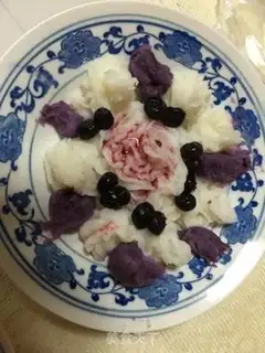 Make Blueberry potato milk meds step 4