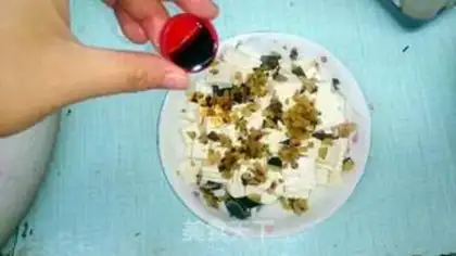 Make Homemade egg tofu step 4