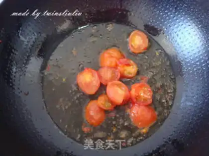 Make Tomato egg-shave soup step 3