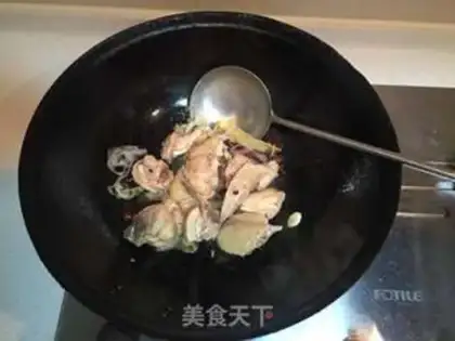 Make Potato mushroom chicken step 5