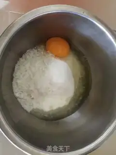 Make Coconut egg cream step 1