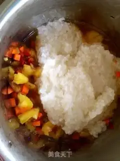 Make Pineapple rice step 7