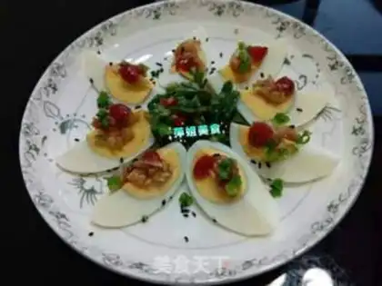 Make Garlic eggs step 5