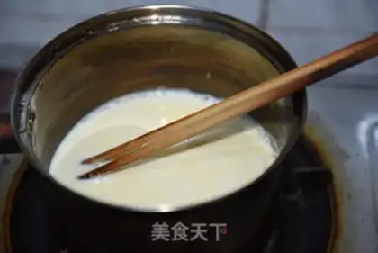 Make Chocolate ice cream step 4