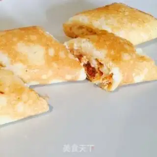 Make Meat pine apple rolls step 3