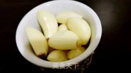Make Garlic veggie step 1