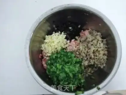 Make Food buns step 1