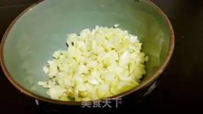 Make Garlic veggie step 2
