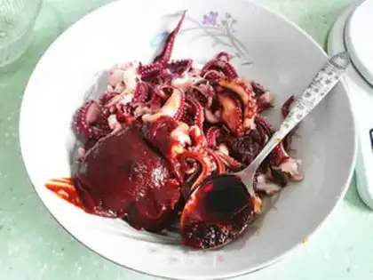 Make Hot octopus step 0